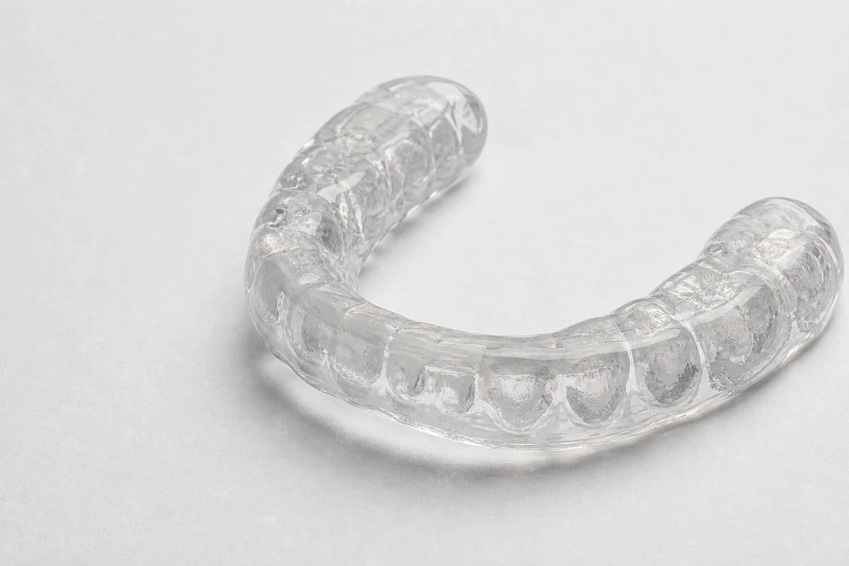Férula Michigan rígida transparente fabricada a medida